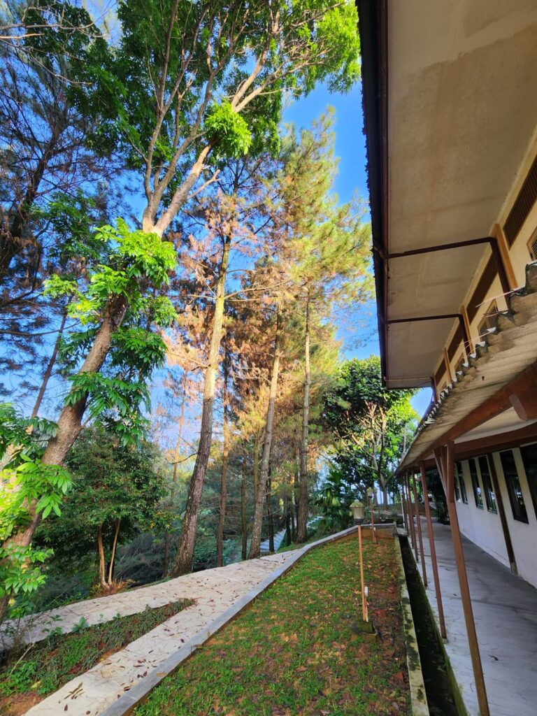 Dhamma Hall at Dhamma Java Vipassana Meditation Centre Bogor Indonesia