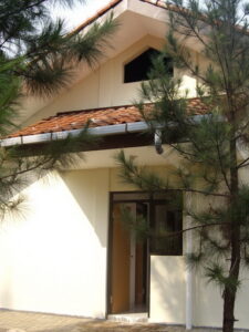 Student dormitory at Dhamma Java Vipassana retreat Bogor