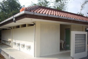 Dhamma Java Vipassana Meditation Centre Bogor Indonesia restroom area
