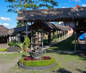 Entrance at Dhamma Java Vipassana Meditation Center Bogor Indonesia