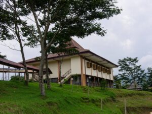 Dhamma hall at Dhamma Java Vipassana Meditation Center Bogor Indonesia