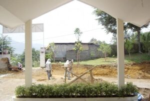 Dhamma Java Vipassana Meditation Centre Bogor Indonesia rececption area